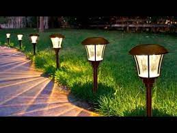 اضاءة الحدائق Garden lighting - YouTube