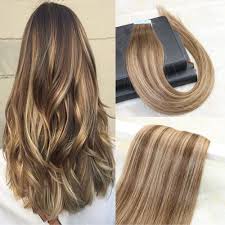 Wholesale ombre color invisible tape in hair extension european 100% virgin remy skin weft tape in hair extension. 40 Pcs 100 Gram Ombre Balayage Hair Color 4 To Color 27 Mixed Color Tape In Skin Weft Remy Human Hair Extensions 100 Real Human Pu Hair 22 4 27 4 Leshine