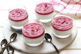 Panna Cotta Au Chevre Et A La Betterave Recette Betterave Recette Panna Cotta Betterave