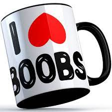 This is a serious community where we. I Love Boobs Tasse