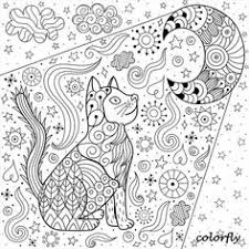 The best & free coloring book for adults! 420 Colorfly Daily Feature Ideas Color Fly Color Therapy App Coloring Books