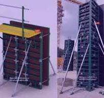 Wform120 Heavy Duty Concrete Steel Panel Formwork System