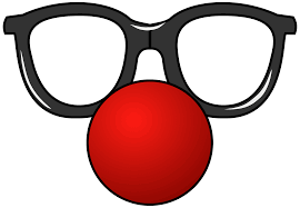 Funny Glasses and Red Nose clipart. Free download transparent .PNG |  Creazilla