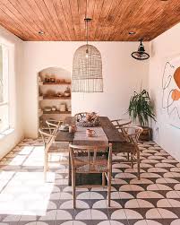 Mornings At Jthposada Feel Like Family Everyone Meets In The Kitchen Makes Coffee And Enjoys A Slow Morning Fireclay Tile Dining Mid Century Design Furniture