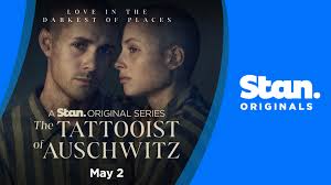 FINDING LOVE IN THE DARKEST OF PLACES. WATCH THE FULL TRAILER FOR THE STAN  ORIGINAL SERIES THE TATTOOIST OF AUSCHWITZ, PREMIERING MAY 2, ONLY ON STAN.