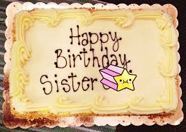 Birthday Cake For Sister With Quotes Happy Birthday Sister Wishes Cake Images Memes Quotes Messages Happy Birthday Sister Cake Happy Birthday Name Best Birthday Cake Images