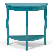 Kate And Laurel Lillian Half Moon Console Table Half Moon Console Table Console Table Blue Console Table