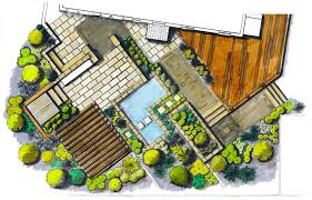Some More Recent Work From Sussex This Hand Drawn Colour Plan On Tracing Paper Wi Garden Design Plans Landscape Design Drawings Landscape Architecture Drawing