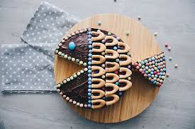 Recette Pour Paques Ou Pour Les Enfants Un Joli Gateau Poisson Jolis Gateaux Gateau Anniversaire Poisson Recette Paques Gateau