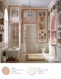 kohler benjamin moore pink bathroom