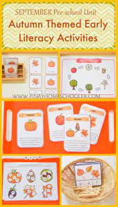 Autumn Themed Early Literacy And Language Activities For Preschoolers Early Literacy Activities Early Literacy Literacy Activities
