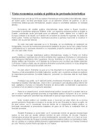 Descarca acum referatul 'economia romaniei in perioada interbelica'. Viata Economica Sociala Si Politica In Perioada Interbelica
