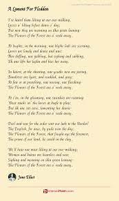 Check spelling or type a new query. A Lament For Flodden Poem By Jane Elliot