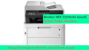 Brother mfc j435w file name: Brother Mfc L3770cdw Install Driver Toner Wireless Brother Mfc Printer Brother Printers