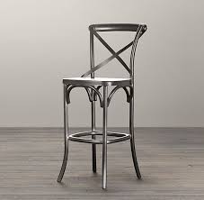 Metal Madeleine Stool Bar Counter Stools Restoration Hardware Kitchen Stool Decoration Interieure Cuisine Decoration Europeenne Chaises De Cafe