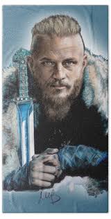 Ragnar Lothbrok Bath Towel