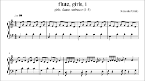 flute, girls, i (Liz and the Blue Bird OST) piano sheet - YouTube