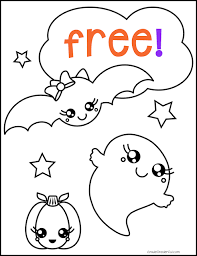 Free Halloween Coloring Page Free Halloween Coloring Pages Halloween Coloring Pages Cute Halloween Coloring Pages