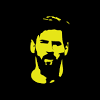 Het eerste profcontract tekende messi op enkele prenten van mijn tekening van leo messi (2020). 1