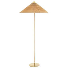 Paavo Tynell Chinese Hat Floor Lamp Taito Oy 1940s Finland Floor Lamp Lamp Mid Century Lighting
