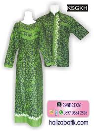 Sejak itu, batik menjadi semakin terkenal di berbagai belahan dunia. Model Gamis Batik Warna Hijau