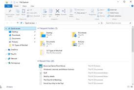 Ribbon is like a guiding box demonstrating some simple operation you can execute in a click or serveral. How Does File Explorer Work In Windows 10 Dummies