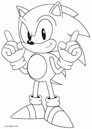 Sonic the hedgehog coloring pages feature sonic, tails, knuckles the echidna, cream the rabbit, amy rose, silver the hedgehog and big the cat. Sonic Coloring Pages Printable Unique Printable Sonic Coloring Pages For Kids Monster Coloring Pages Hedgehog Colors Pokemon Coloring Pages