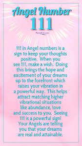 Angel Number 111 Angel Number 111 Angel Numbers Angel Number Meanings