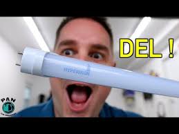 Eclairage De Garage Lampes A Del Hyperikon T8 Youtube