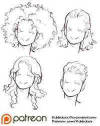 Pin By Damarco Campbell On Draw Tutorials Curly Hair Drawing Hair Reference How To Draw Hair