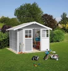 Hang hooks on the doors to organize your most commonly used smaller tools. Why Choose A Small Size Garden Shed Grosfillex