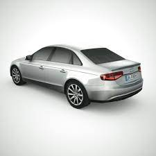 Audi A4 2013 3d Model Ad Audi Model Audi A4 Audi 3d Model