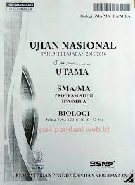 Silahkan dilatih lagi menjawab duluan siapa. Soal Un Biologi Sma Tahun Pelajaran 2015 2016 Paket Soal 4 Blog Pak Pandani