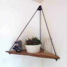 Gorgeous 60 Diy Floating Corner Shelve For Living Room Decor Ideas Source Link Https Doitdec Corner Shelves Living Room Hanging Shelves Diy Hanging Shelves