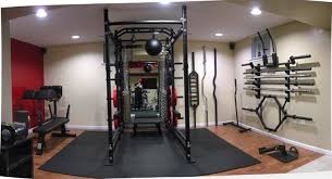 You'll find yourself banging your forehead on the pull up bar when walking into a power rack, then again on the with a squat rack like this, be sure to add the 24″ safety spot arms shown in the options on the page! Rogue R6 Power Rack At Home Gym Crossfit Home Gym Basement Gym