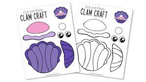 Maybe you would like to learn more about one of these? Fun Clam Shell Craft For Kids With Free Clam Template