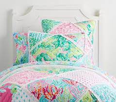 This custom sail boat will be the perfect addition to any sailing lover/ lilly lovers home or bedroom. Lilly Pulitzer Party Patchwork Kids Comforter Set Pottery Barn Kids