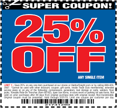 Jul 23, 2021 · harbor freight offers shipping promo codes. Hot Deal Harbor Freight 25 Off Coupon Exp 3 31 15 Harbor Freight Coupon Printable Coupons Free Printable Coupons