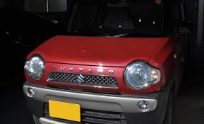 ハスラーのフロントガラス修理 千葉県野田市 フロントガラスリペア専門店 茨城県常総市 隅田屋