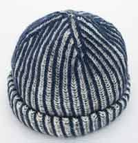Beret easy pattern knit in reverse stockinette on two needles. Over 200 Free Hat Knitting Patterns At Allcrafts Net Free Crafts Network
