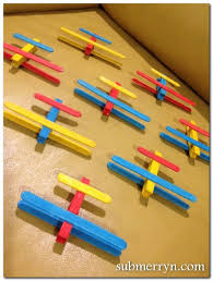 icecream stick airplane popsicle stick crafts popsicle