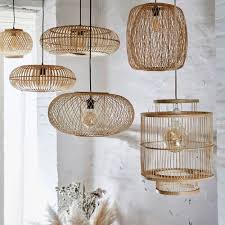 Suspension Naturelle En Bambou D33xh40cm Hydra Suspension Non Electrifiee En 2020 Idee Luminaire Salon Luminaires Salle A Manger Decoration Veranda
