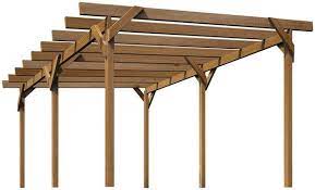 Pergola Brico Depot Structure Bois Modulo 15 M Brico Dpt 616 X 373 Pixels Structure Bois Construire Abri De Jardin Carport Bois