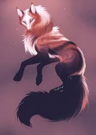 Anime Black And Brown Wolf Pin On Drawings