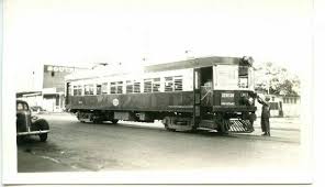 The Interurban Train Leaving Denison Toward Sherman Denison Sherman History