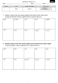 Puan suhaida binti shahar zaman tajuk: Soalan Matematik Tingkatan 5 Latihan Matematik Tingkatan 1 Kssm Bab 1 Dan Pembelajaran Sains Dan Matematik Dalam Krisnangongo