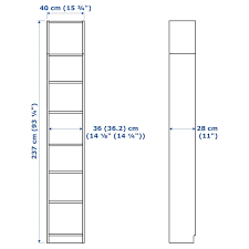 Product titlewoven paths bookcase, living room & home office, bra. Billy Bookcase White 15 3 4x11x93 1 4 Ikea