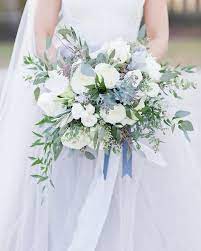 Check spelling or type a new query. Blue White And Green Wedding Bouquet Oh Best Day Ever