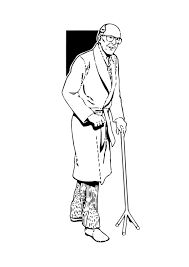 Our free coloring pages for adults and kids, range from star wars to mickey mouse. Old Man With Glasses Coloring Pages B111 Coloring Pages Texture