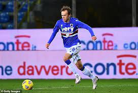Mikkel damsgaard, 20, from denmark uc sampdoria, since 2020 left winger market value: West Ham To Rival Tottenham For Sampdoria S Mikkel Damsgaard But Face Competition From Juventus Daily Mail Online